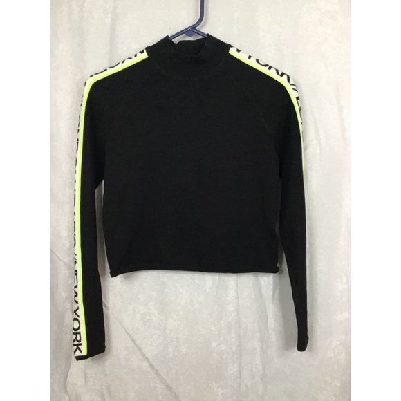 H&M Divided London / Paris / New York Crop Top/Sweater Small - Picture 1 of 14